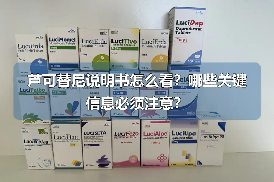 芦可替尼说明书怎么看？哪些关键信息必须注意？